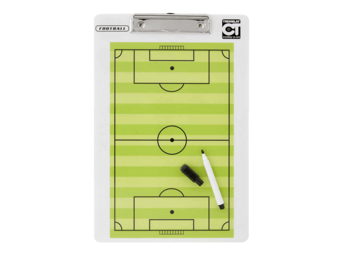 Plaquette tactique football