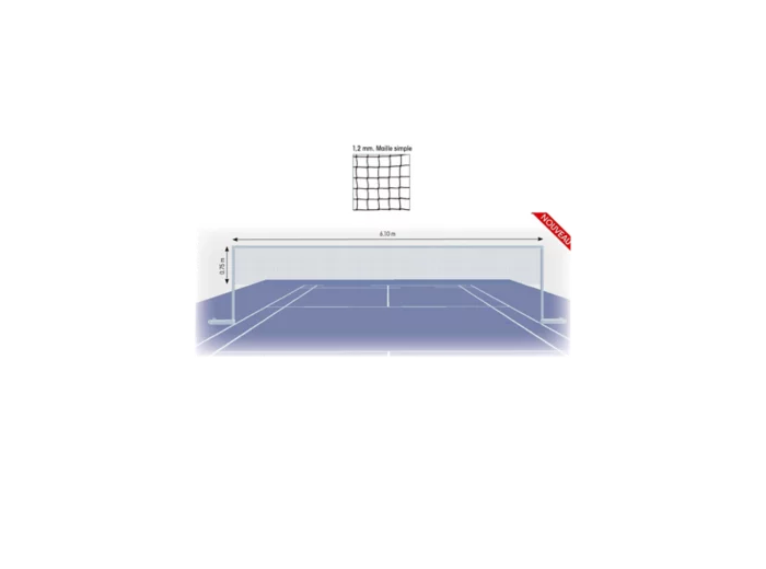 Filet badminton - dia. 1.2 mm - mai
