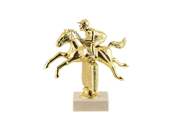 Trop suj plas or equitation h 15cm