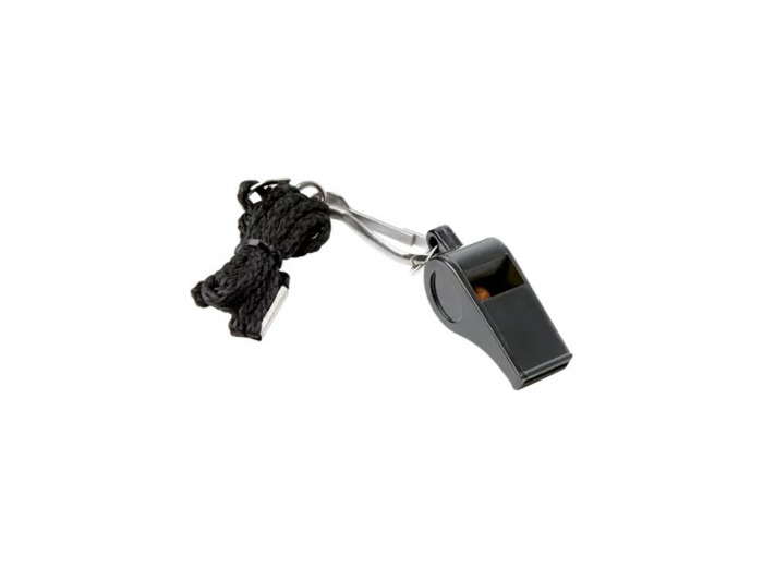 Lot 1 sifflet plastique + 1 cordon
