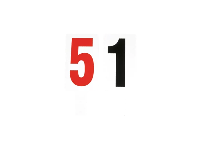 Jeu de 5 fiches de faute
