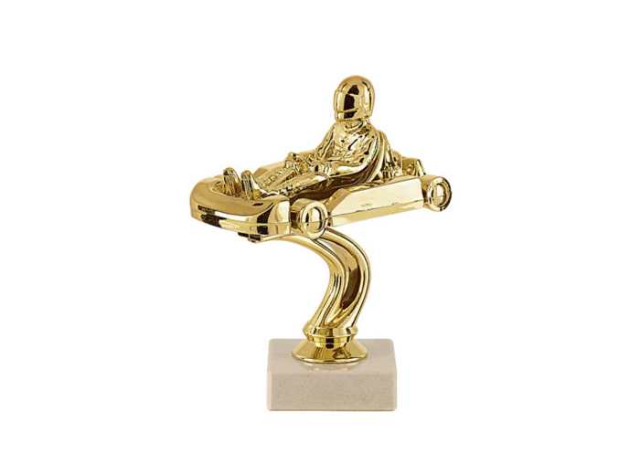 Trop sujet plas or karting h 15cm