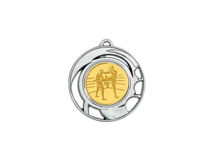 Medaille zamak diam45mm argent
