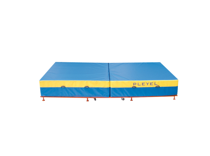 Sautoir pliable 2 parties sur roulettes