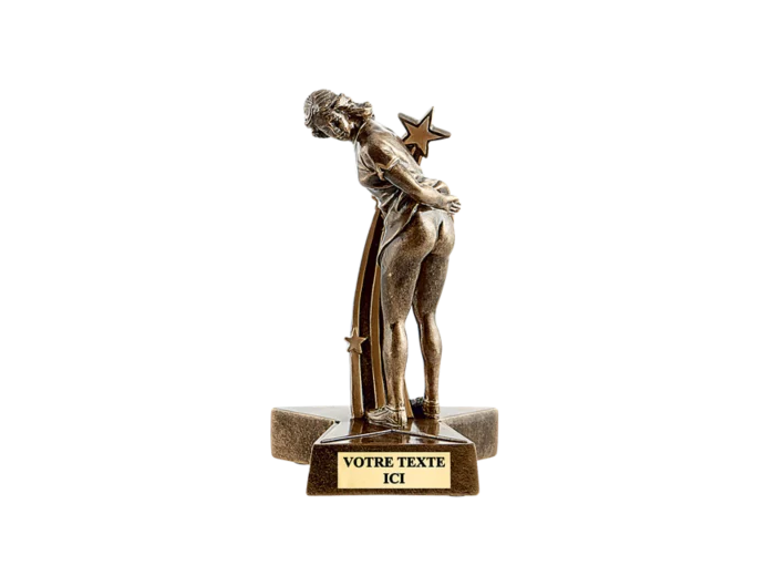 Trophee resine fanny h.20 cm