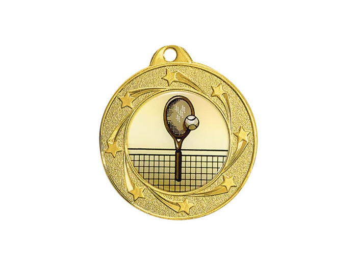 Medaille fer 40mm or
