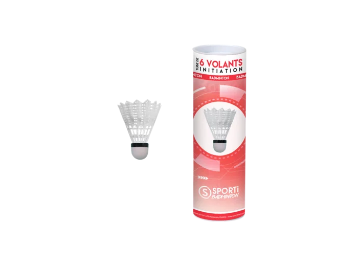 Tube de 6 volants embout mousse