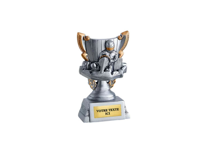 Trop resine discip karting h 11cm