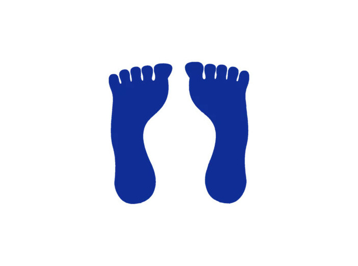 Paire de pieds