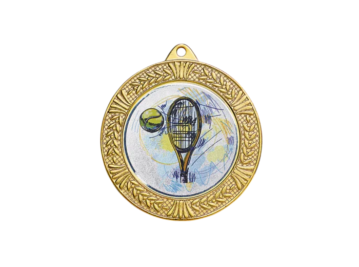 Medaille fer diam70mm or