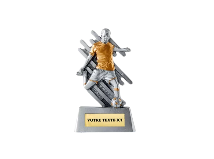 Trophee resine eco foot h.11cm