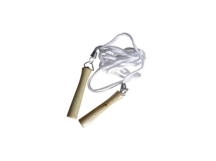 Corde a sauter poignets bois sporti