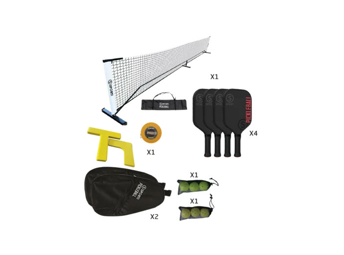 Kit complet pickleball-fibre verre