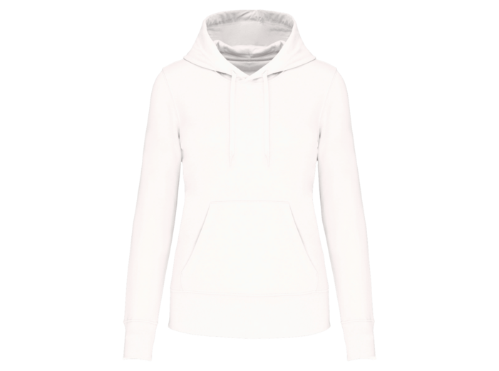 Sweatshirt écoresponsable à capuche femme