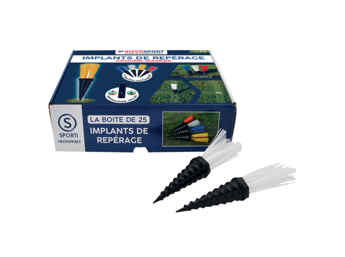 Lot de 25 implants de repérage