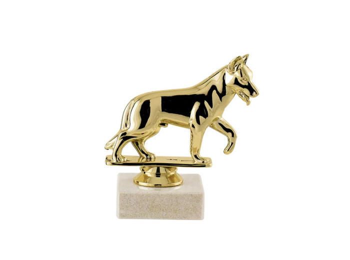 Trop sujet plas or animaux h 11cm