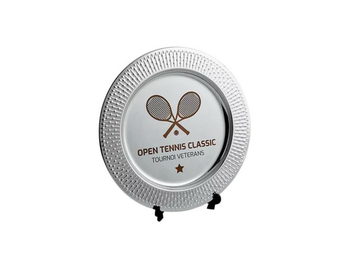 Assiette metal d 35 cm