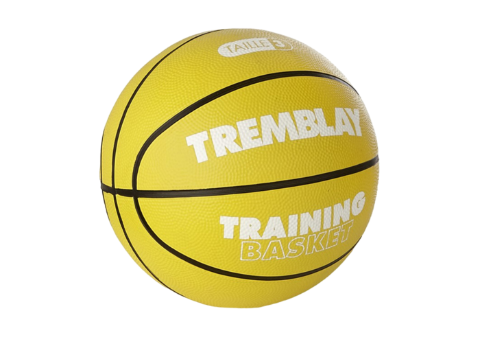 Ballon basketball caoutchouc training t3