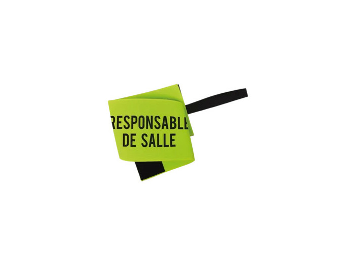 Brassard responsable de salle