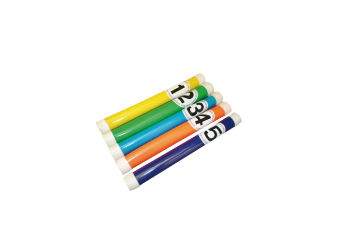 Set de 5 batons lestes