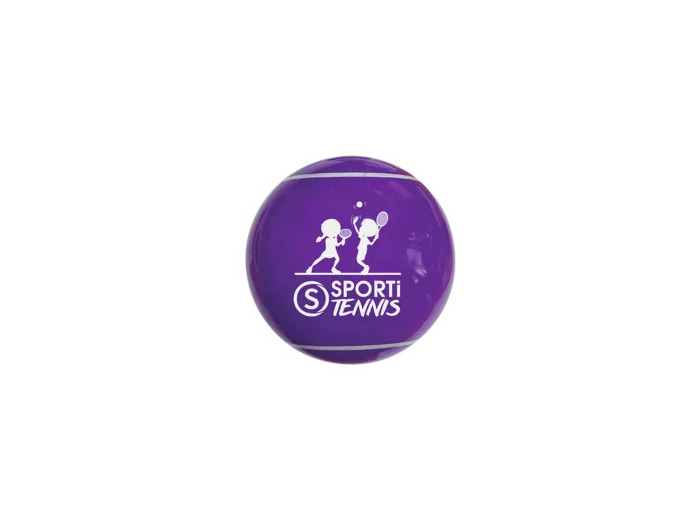 Balle de tennis galaxie violette