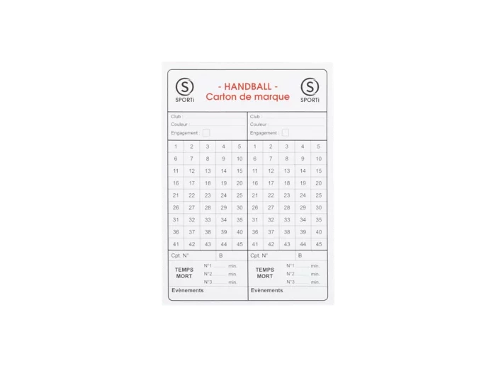 Carnet de 15 cartes hand