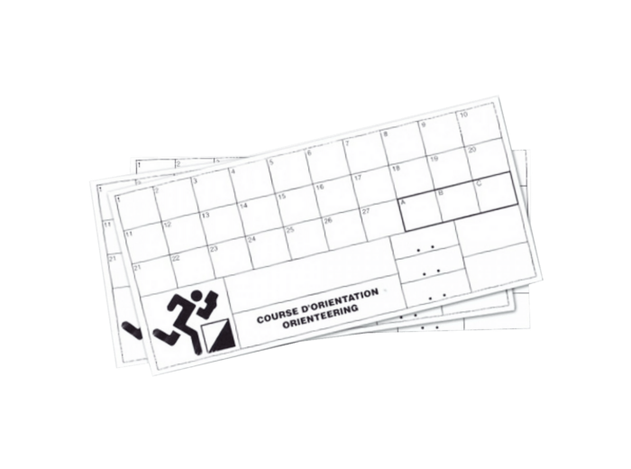 Cartons de contrôle indéchirables