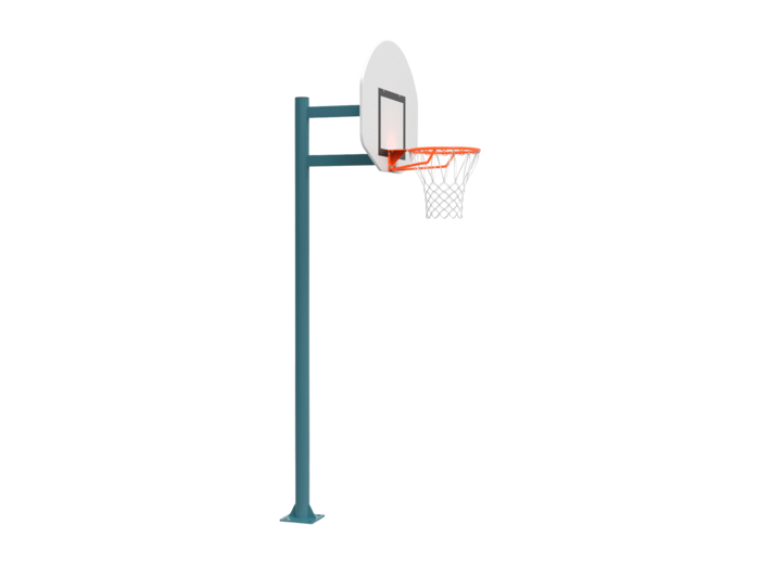 Panier de basket 3,05 m déport 0,60 m sur platine