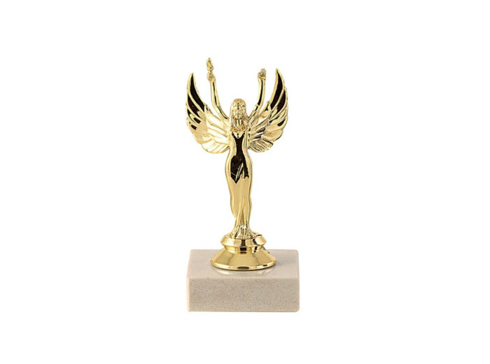 Trop sujet plas or victoire h 13cm