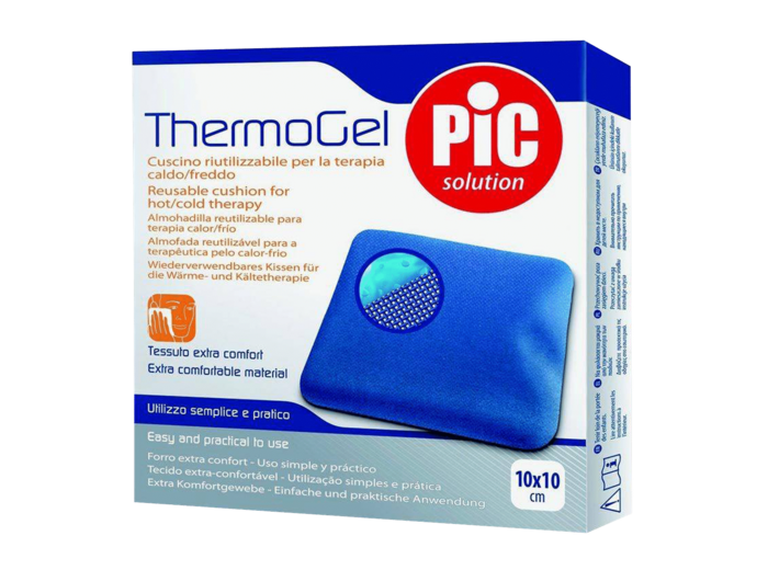 6 compresses réutilisables chaud/froid + housse