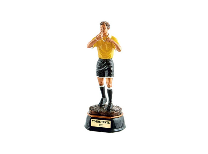 Trophee resine arbitre h. 25 cm