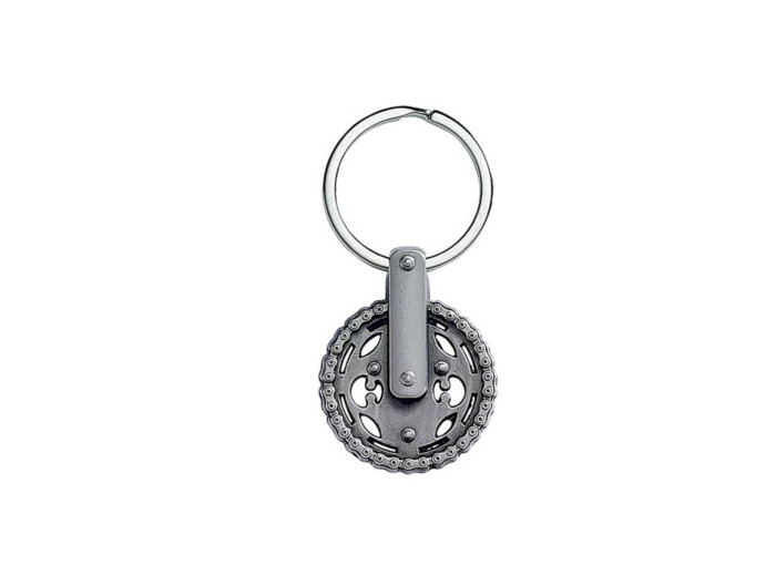 Porte-clef cyclisme avec ecrin