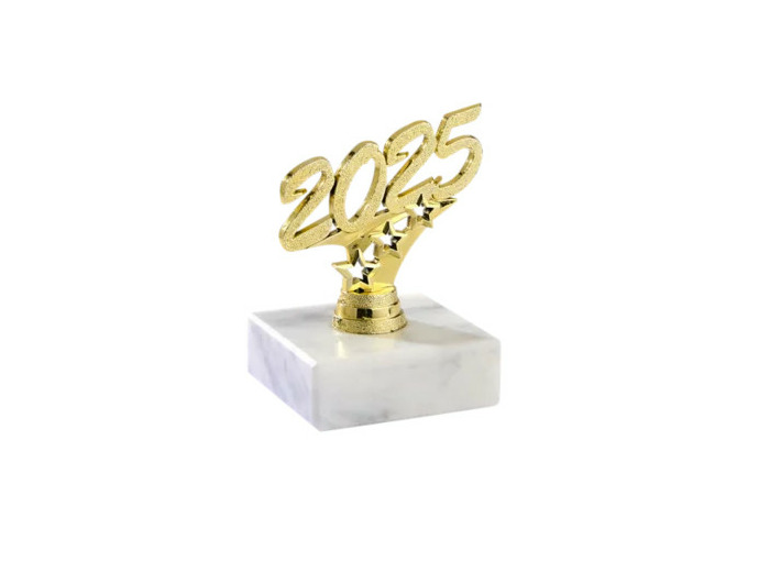 Trophee sujet plastique or 2025 hau