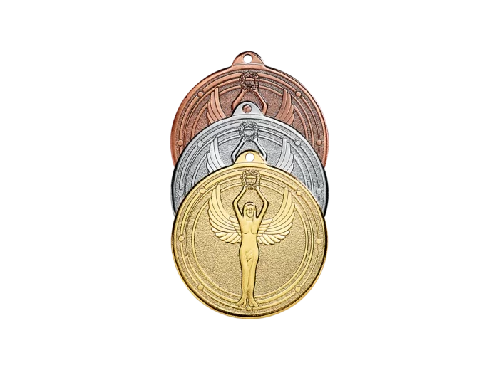 Medaille frappee fer victoire 50mm