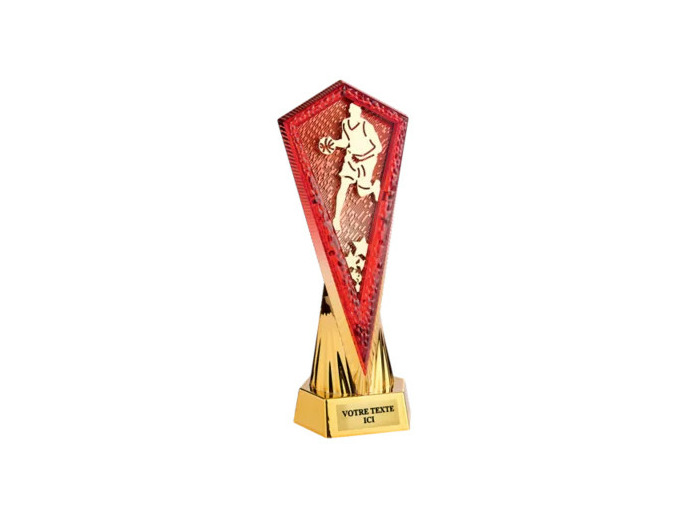 Petit trophee plastique monte or/ro