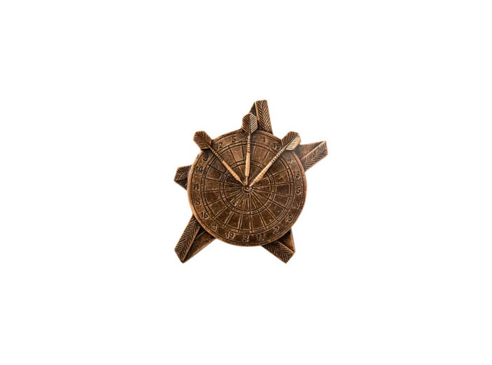 Applique resine etoile flechettes h