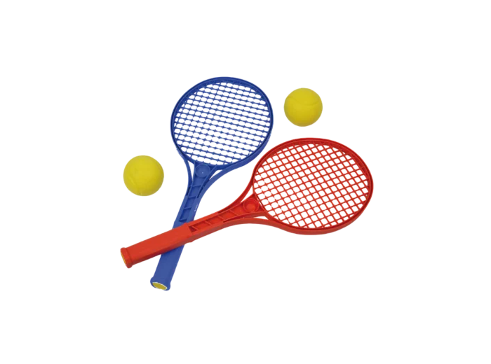 Lot de 2 raquettes mini-tennis