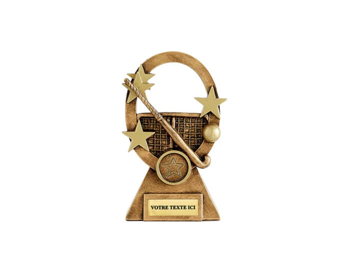 Resine hockey sur gazon h. 15 cm