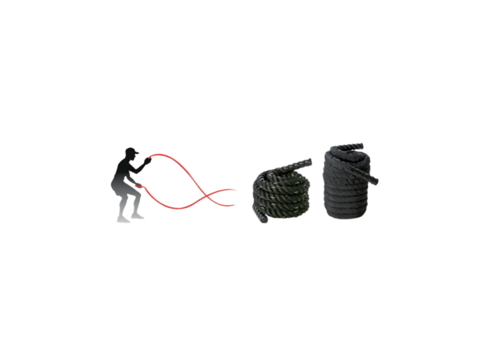 Corde ondulatoire 9 m x 38 mm