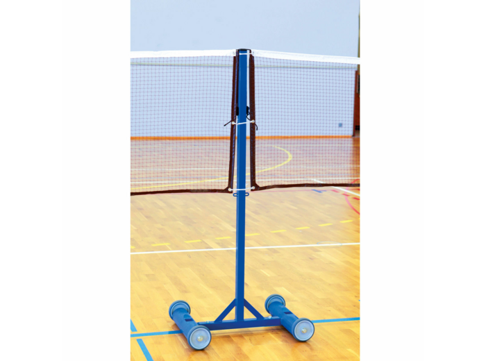 Poteau central badminton scolaire et entraînement