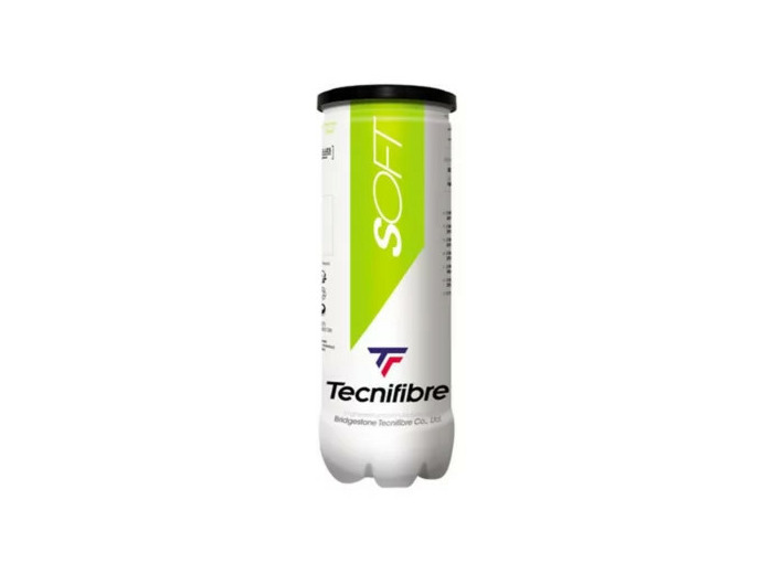 Balles de tennis technifibre soft x3