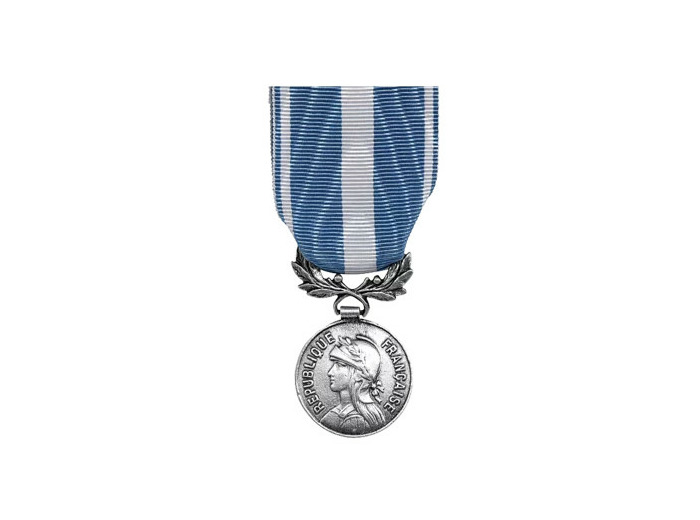 Med commemorative outremer
