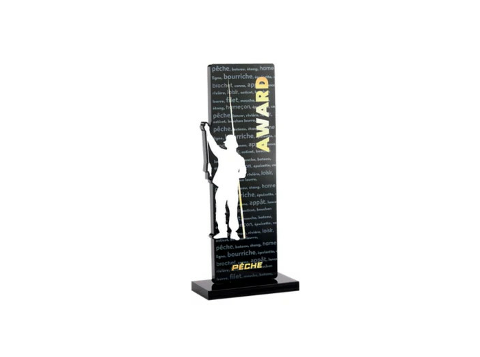 Trophee acrylique personnalisable n