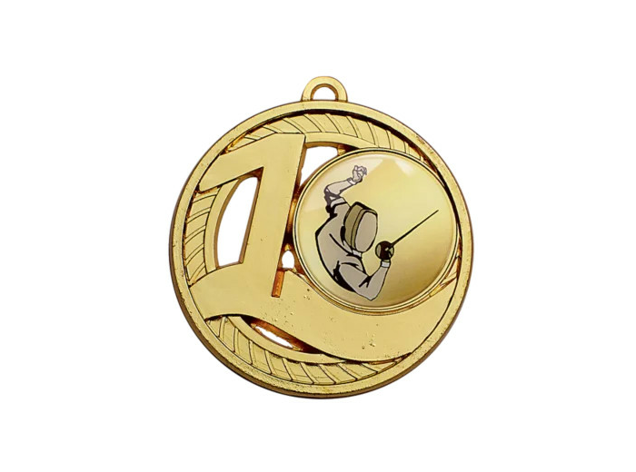 Medaille zamak diam50mm or