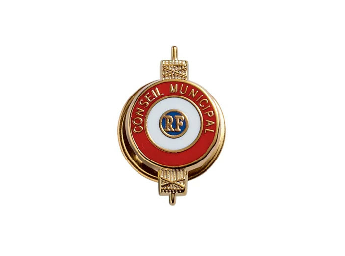 Ins boutonnière-conseil municipal