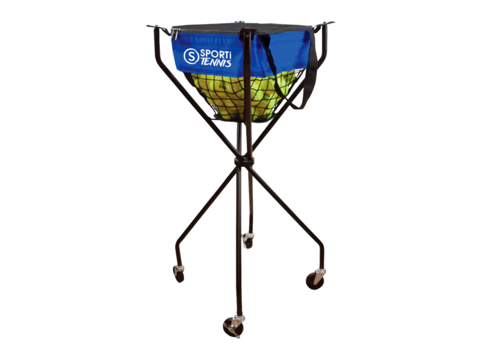 Chariot ramasse balles de tennis