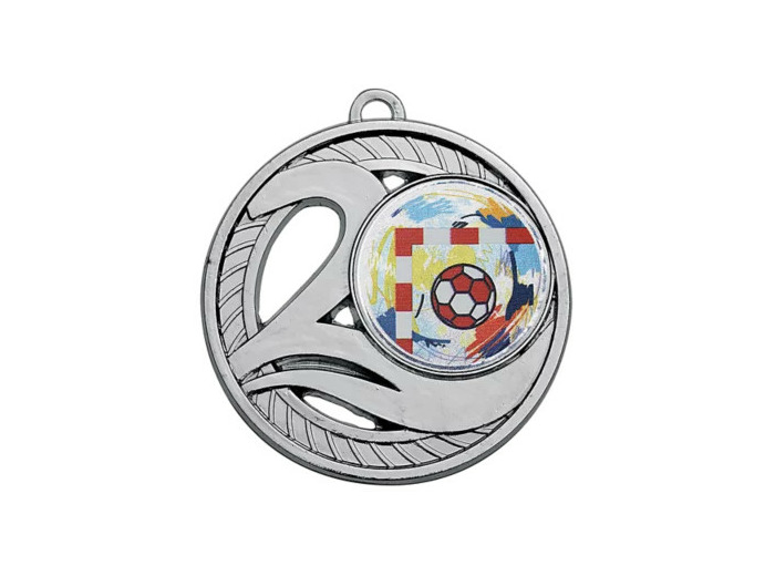 Medaille zamak diam50mm argent