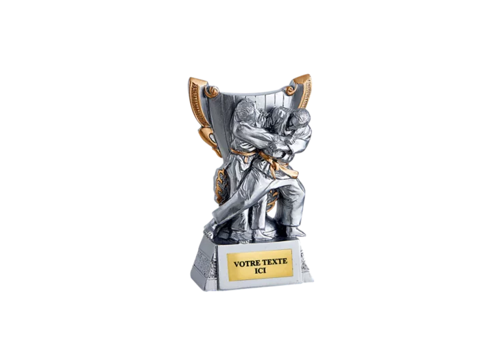 Trophee trophee resine discip judo h 11 cm