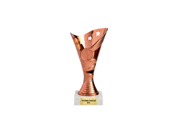Coupe economique bronze hauteur 18