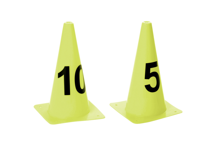 Lot de 25 plots numérotés